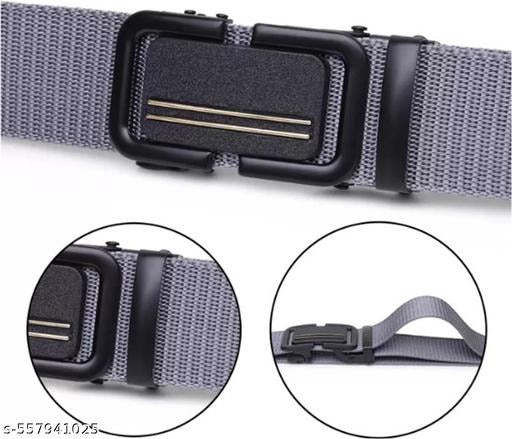 Heavy Duty Tactical Nylon Belt for Men – Adjustable Military Style Belt with Metal Quick Release Buckle